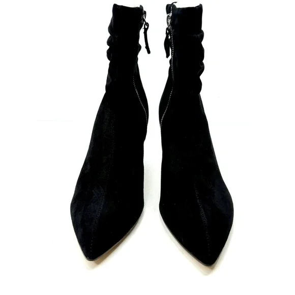 Bella Vita Danielle Black Suede Leather Booties Size 8M NWT AND BOX - Picture 4 of 8